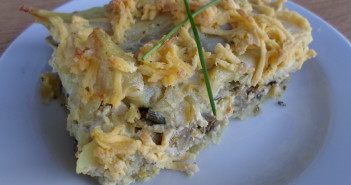 Veganské zapečené brambory Veganské brambory