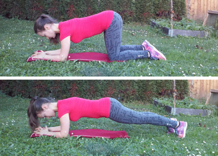 Core cvičení Plank